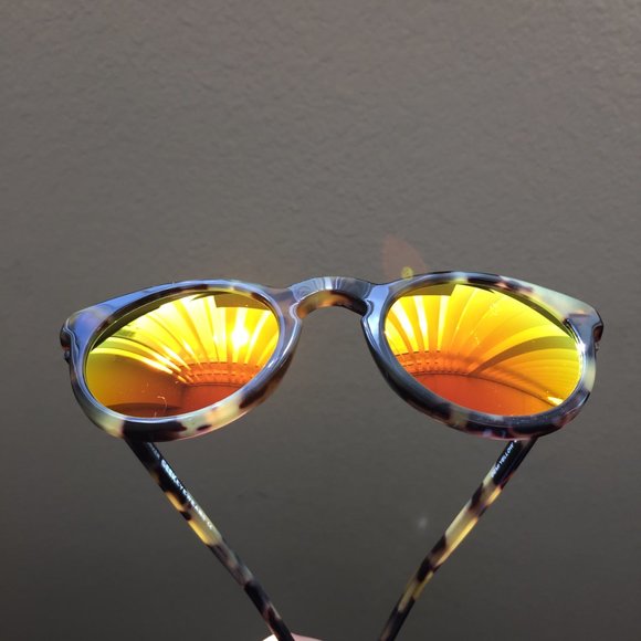 Geek New Yorker Red Sunglasses - MISC070 - Picture 2 of 6